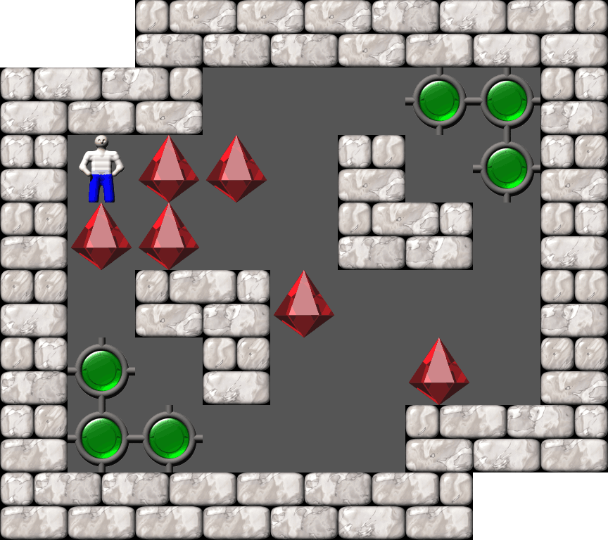 Sokoban Serg Belyaev 3 level 35